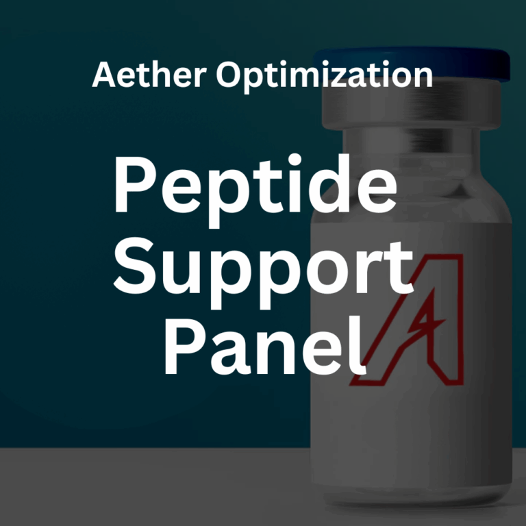 Aether Optimization Peptide Support